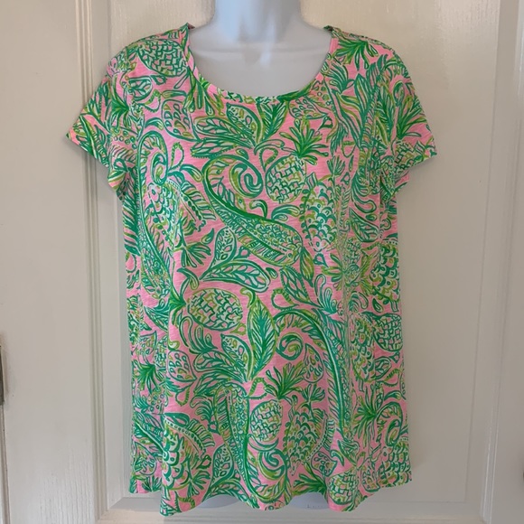 Lilly Pulitzer Etta Scoopneck Top - Picture 4 of 8